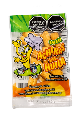 Achiras del Huila Snack Tradicional 20g