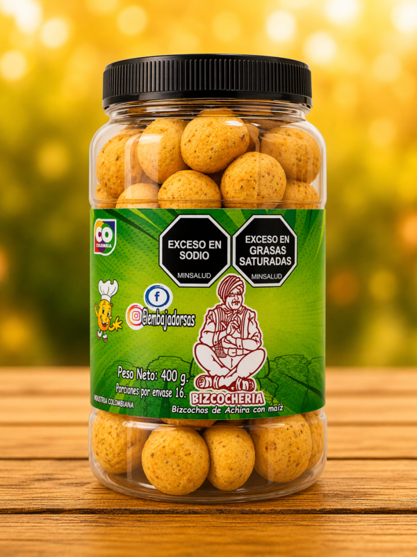 Achira con Maíz 400 g – Formato familiar y de alto rendimiento