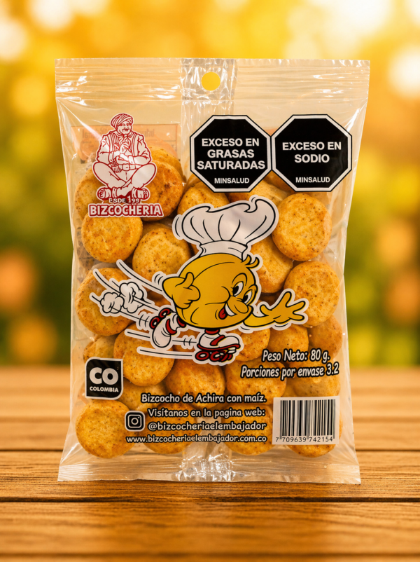 Cujada y Maíz 80 g – Practicidad y frescura en cada porción